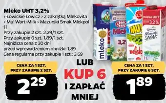 Netto Mleko UHT 3,2% oferta
