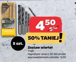 Netto Zestaw wierteł 1 kpl oferta