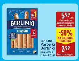 ALDI MORLINY Parówki Berlinki oferta