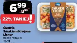 Netto Śledzie Smakiem Krojone Lisner (różne rodzaje) oferta