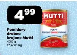 Netto Pomidory drobno krojone Mutti oferta