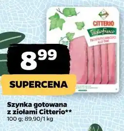 Netto Szynka gotowana z ziołami Citterio oferta