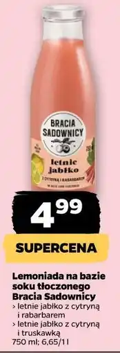 Netto Lemoniada na bazie soku tłoczonego Bracia Sadownicy oferta