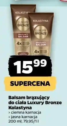 Netto Balsam brązujący do ciała Luxury Bronze Kolastyna oferta