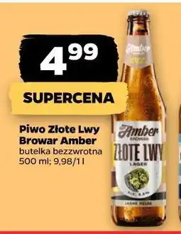 Netto Piwo Złote Lwy Browar Amber oferta