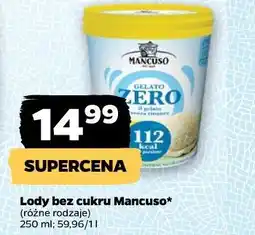 Netto Lody bez cukru Mancuso oferta