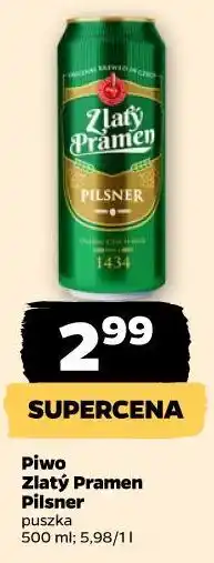 Netto Piwo Zlatý Pramen Pilsner oferta