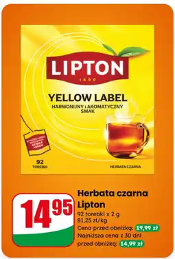 Dino Herbata czarna Lipton oferta