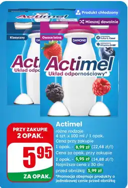 Dino Actimel, różne rodzaje oferta