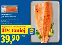 Lidl Pstrąg tęczowy Targ rybny Lidla oferta