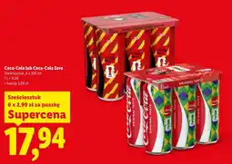 Lidl Napój Coca-Cola oferta
