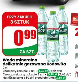 Dino Woda mineralna Rodowita oferta