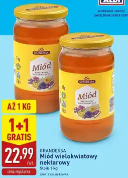 ALDI Miód Grandessa oferta