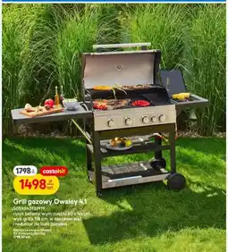 Castorama Grill gazowy Owsley 4.1 oferta
