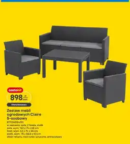 Castorama Zestaw mebli ogrodowych Claire 5-osobowy oferta