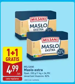 ALDI Masło ekstra Milsani 82% oferta