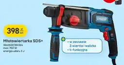 Castorama Młotowiertarka SDS+ Erbauer moc 750W energia udaru 3J oferta