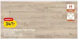 Castorama Panel podłogowy Dąb Greige AC4 gr. 8mm 4-stronna V-fuga oferta