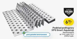 Castorama Podkład podłogowy VOLDEN XPS Smart Aquastop gr. 3mm oferta