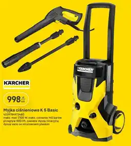 Castorama Myjka ciśnieniowa Kärcher K 5 Basic maks. moc 2100W maks. ciśnienie 145 barów przepływ 500l/h oferta