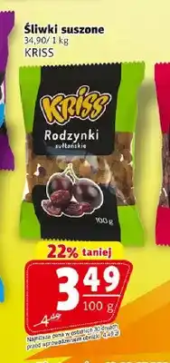 Prim Market Śliwki suszone KRISS oferta