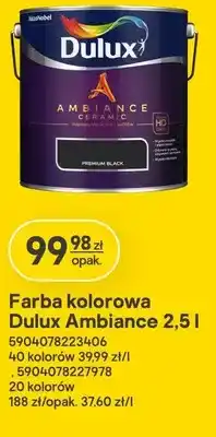 Castorama Farba kolorowa Dulux Ambiance oferta