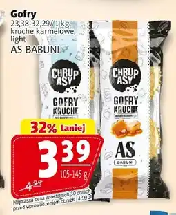 Prim Market Gofry kruche karmelowe AS BABUNI oferta