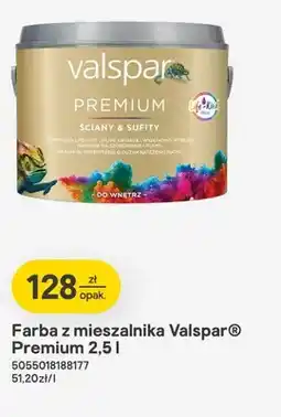 Castorama Farba z mieszalnika Valspar Premium oferta
