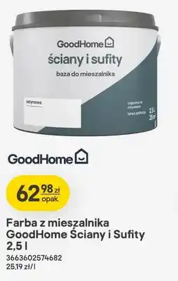 Castorama Farba z mieszalnika GoodHome Ściany i Sufity oferta