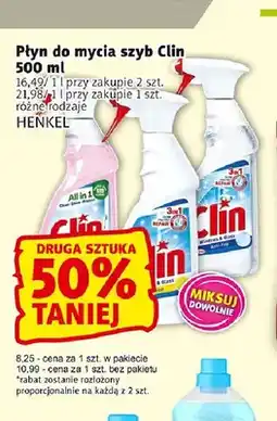Prim Market Płyn do mycia szyb Clin oferta