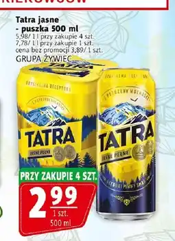 Prim Market Piwo Tatra Jasne Pełne puszka oferta