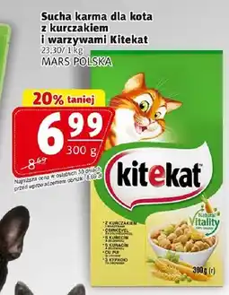 Prim Market Sucha karma dla kota z kurczakiem i warzywami Kitekat oferta