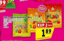 Prim Market Żelki z sokiem owocowym dżdżownice Melu oferta