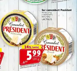 Prim Market Ser camembert President z orzechami oferta
