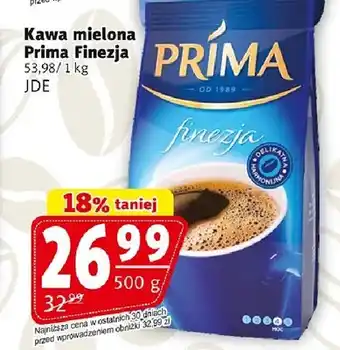 Prim Market Kawa mielona Prima Finezja oferta