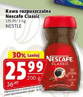 Prim Market Kawa rozpuszczalna Nescafe Classic oferta