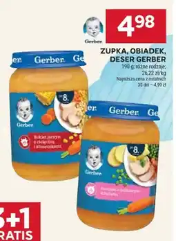 Stokrotka Obiadek bukiet jarzyn z cielęciną i kluseczkami Gerber oferta