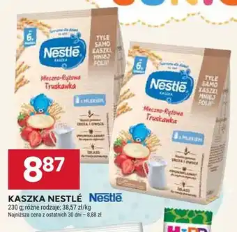 Kaszka mleczno-ryżowa truskawka Nestlé