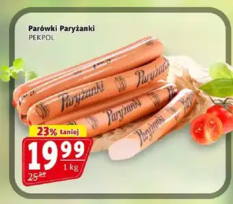 Prim Market Parówki Paryżanki Pekpol oferta