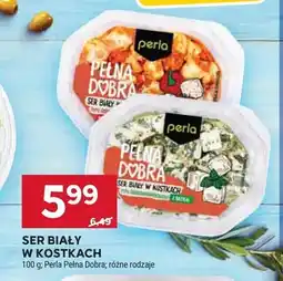 Stokrotka Ser biały w kostkach Perla Pełna Dobra oferta