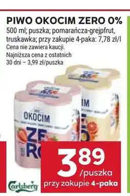 Stokrotka Piwo bezalkoholowe Okocim Zero 0% pomarańcza-grejpfrut oferta