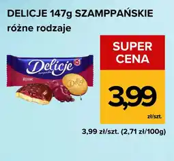 Supeco Ciastka Delicje Szampańskie Wiśniowe oferta