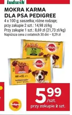 Stokrotka Mokra karma dla psa PEDIGREE oferta