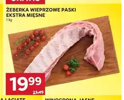 Stokrotka Żeberka wieprzowe paski ekstra mięsne oferta