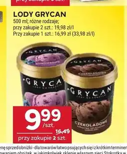 Stokrotka Lody Czekoladowe Grycan oferta