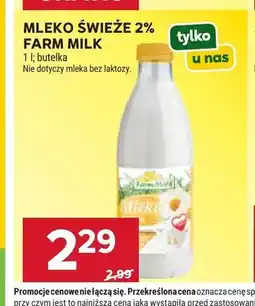 Stokrotka Mleko świeże 2% Farm Milk oferta