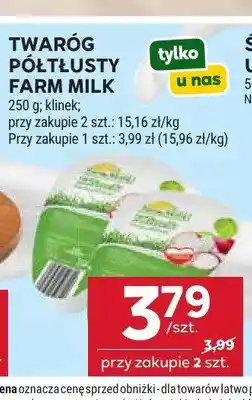 Stokrotka Twaróg półtłusty Farm Milk oferta