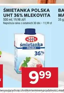 Stokrotka Śmietanka polska UHT 36% Mlekovita oferta