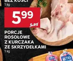 Stokrotka Porcje rosołowe z kurczaka ze skrzydełkami oferta
