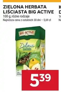 Stokrotka Zielona herbata liściasta Big Active oferta